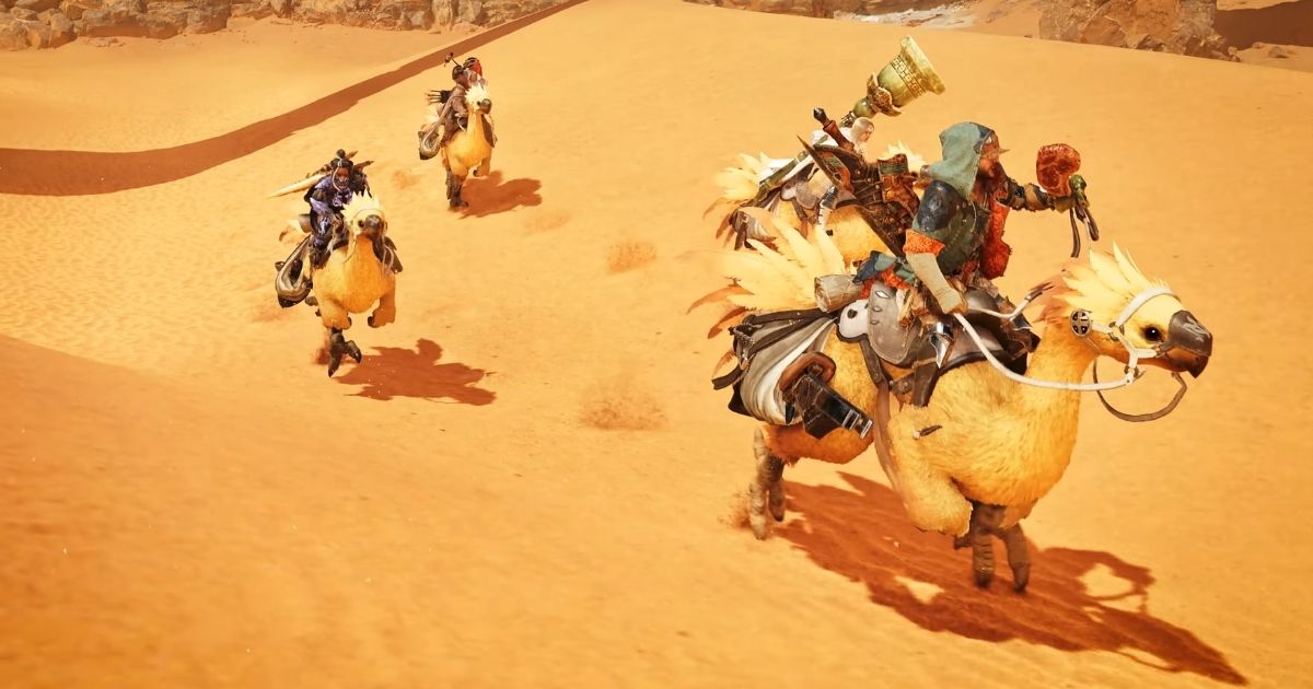 Final Fantasy XIV 魔物獵人 荒野